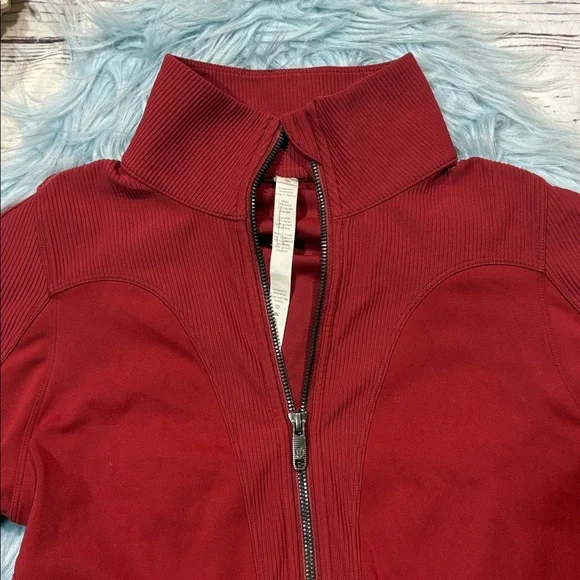 Lululemon Movement to Movement Jacket - Dark Sport Red - Picture 8 of 10